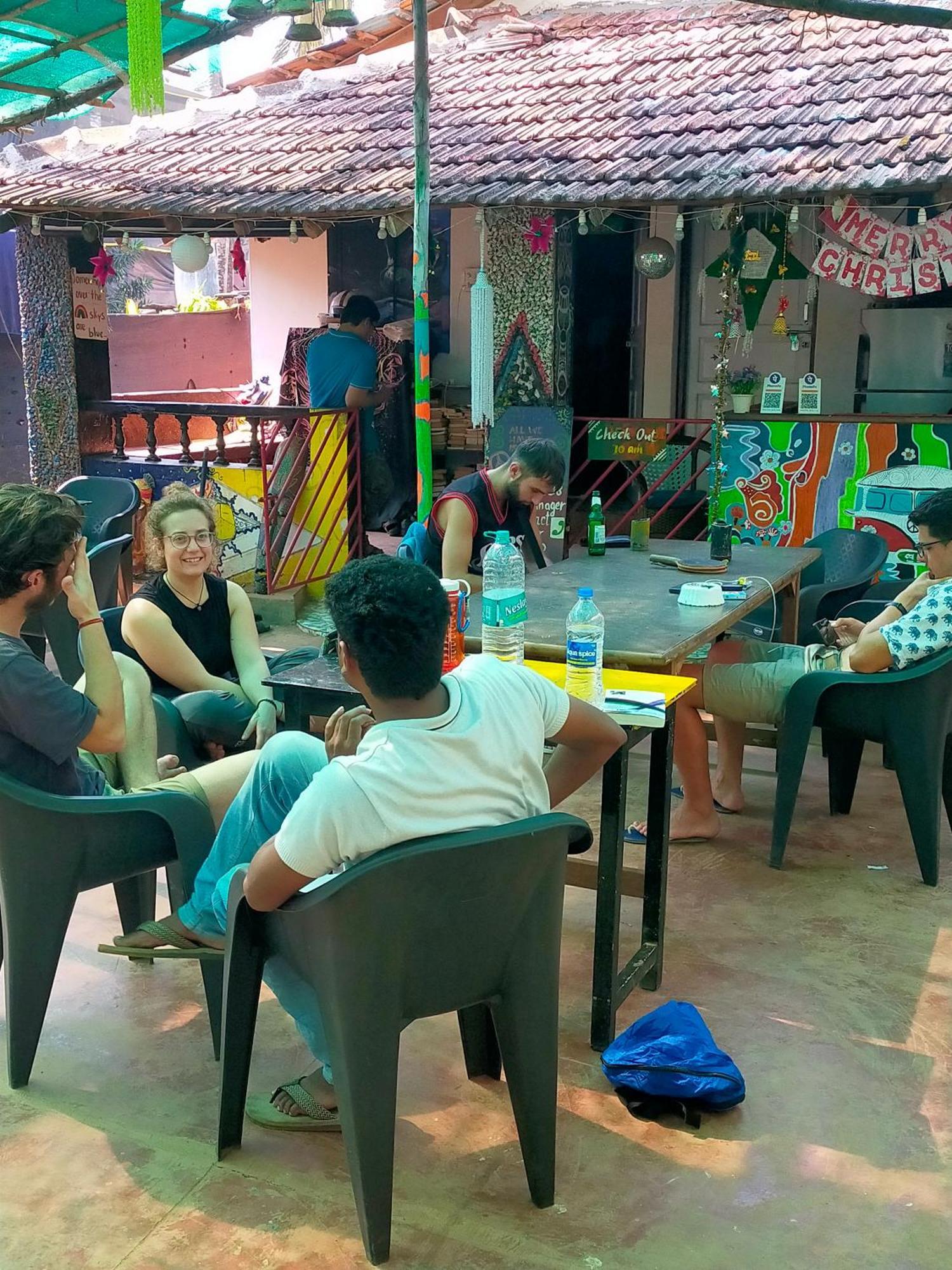 Hippies coworking hostel Anjuna Exterior foto