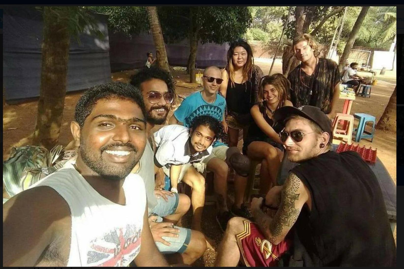 Hippies coworking hostel Anjuna Exterior foto