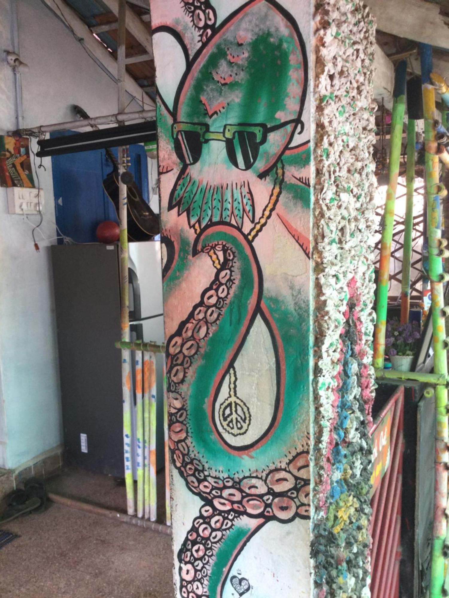 Hippies coworking hostel Anjuna Exterior foto